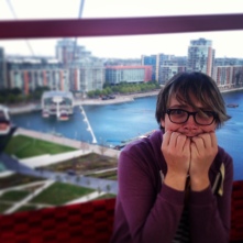 russell james alford emirates air line cable car london royal victoria view
