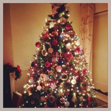 christmas tree lights decorations festive family