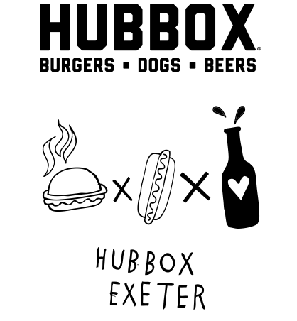 hubbox, exeter, burgers, american cuisine